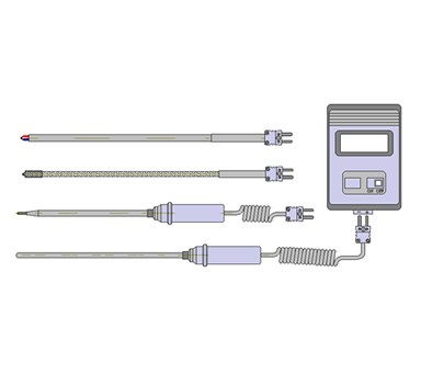 BSPSW便攜式帶數顯的鎧裝熱電偶